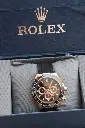 Rolex Oyster Perpetual Cosmograph Daytona – Rose Gold & Black Rubber Strap Edition