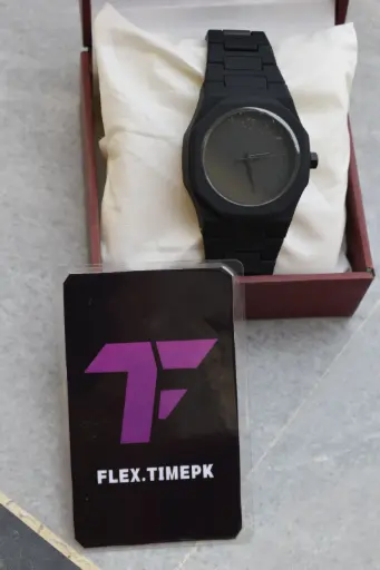 Midnight Arabic Matte Black Watch